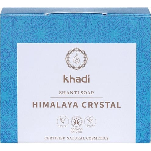 Khadi Natural Products Shanti Soap Himalaya Crystal, 100g - firstorganicbaby