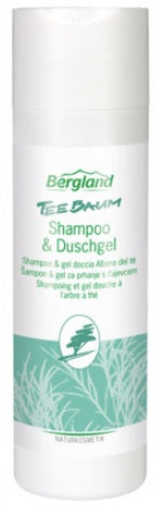 Bergland tea tree shampoo & shower gel, 200ml - firstorganicbaby