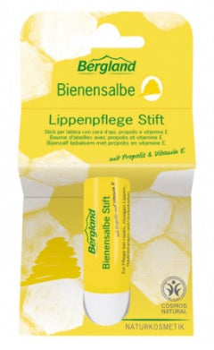 Bergland bee salve lip care stick with propolis and vitamin E, 1 piece - firstorganicbaby