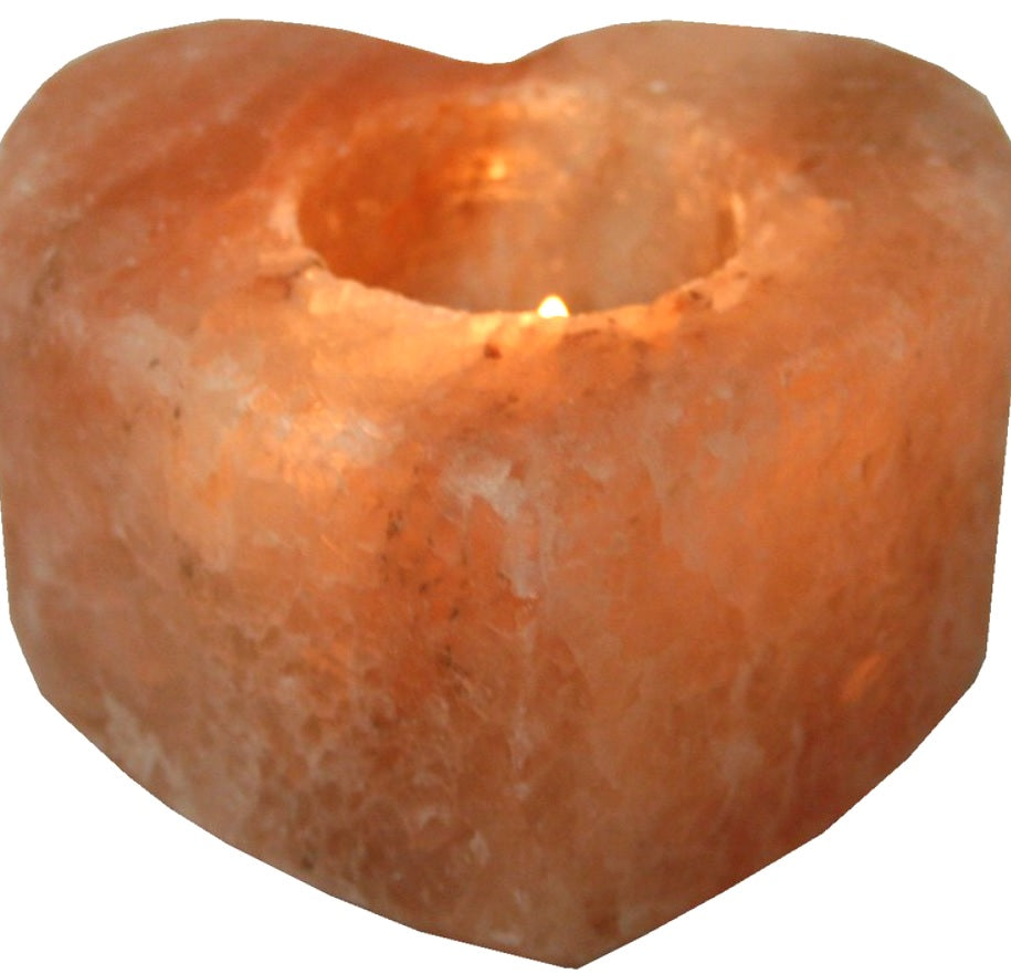 Formatex Tealight Heart Salt Crystal, 1pc - firstorganicbaby